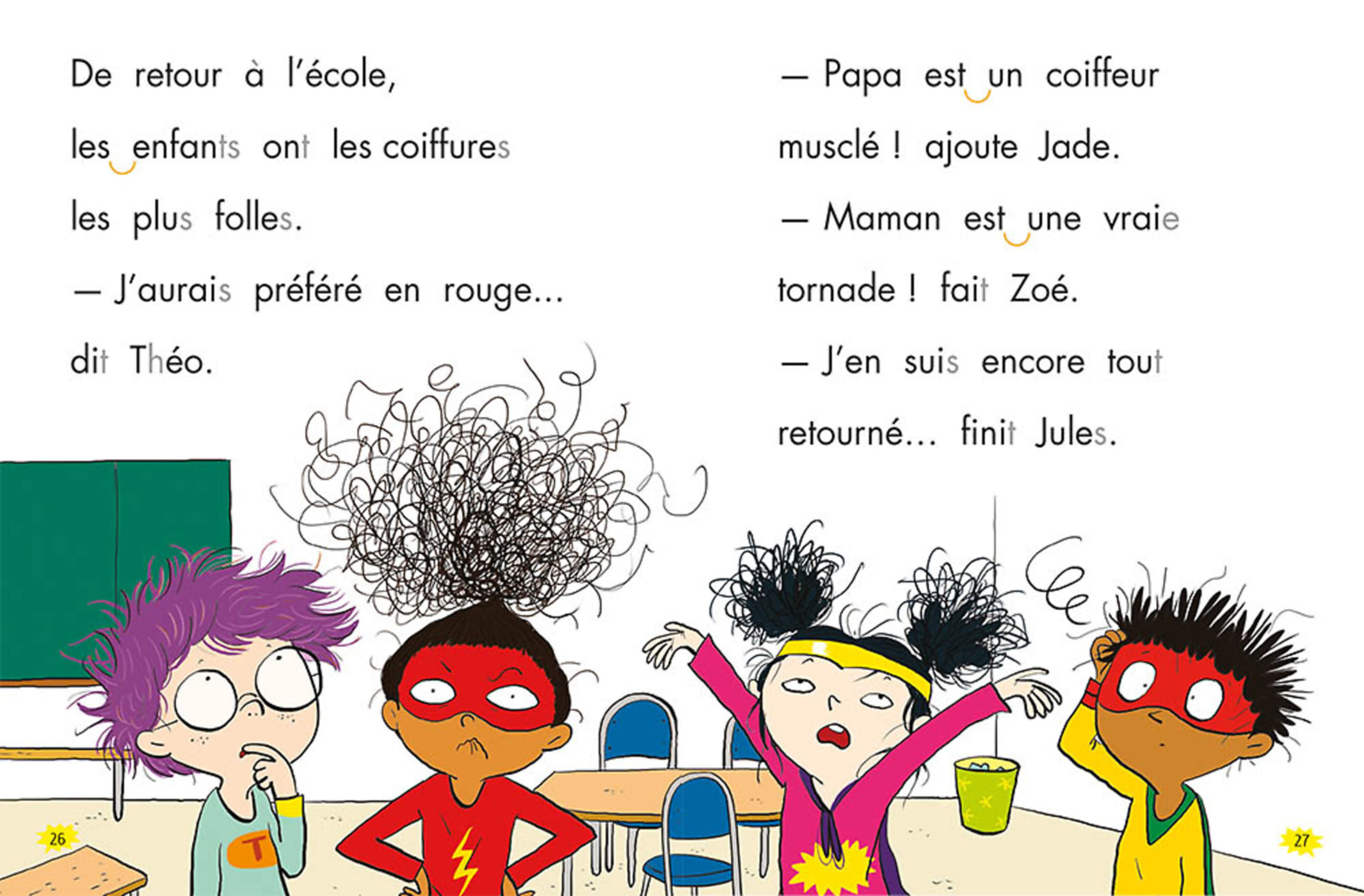 Les Héros De 1Re Primaire - Attaque De Poux ! Les Héros De 1Re Primaire - Attaque De Poux !