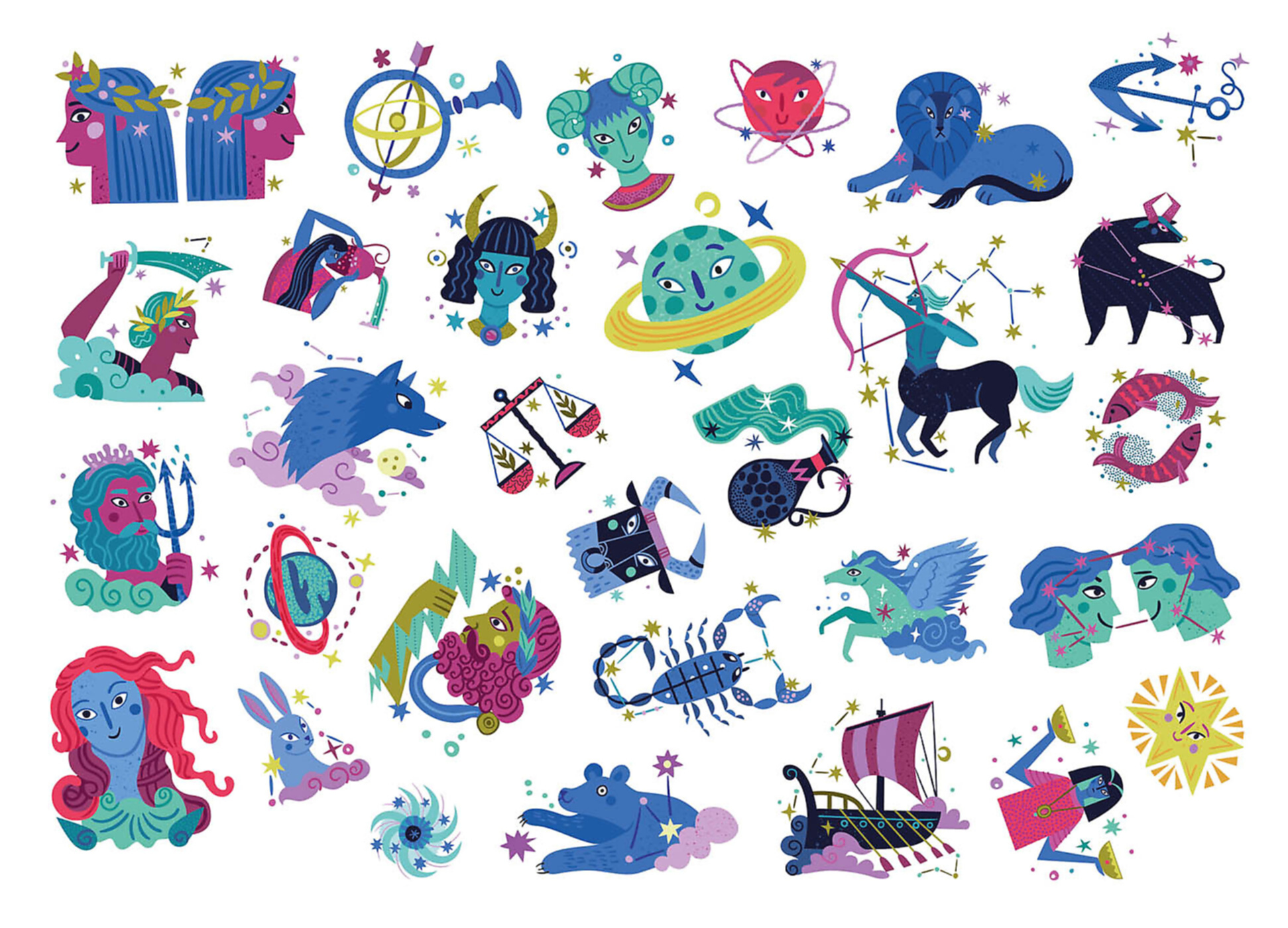 Mes P'tits Tattoos - Constellations