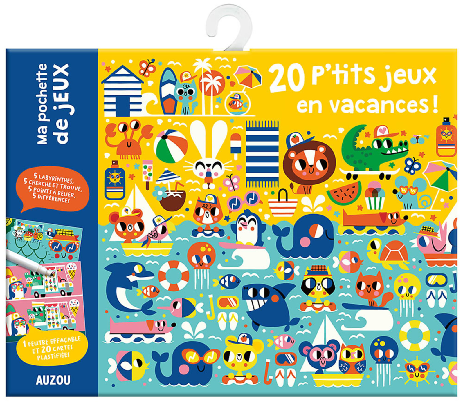 Ma Pochette De Jeux - 20 P'tits Jeux En Vacances !