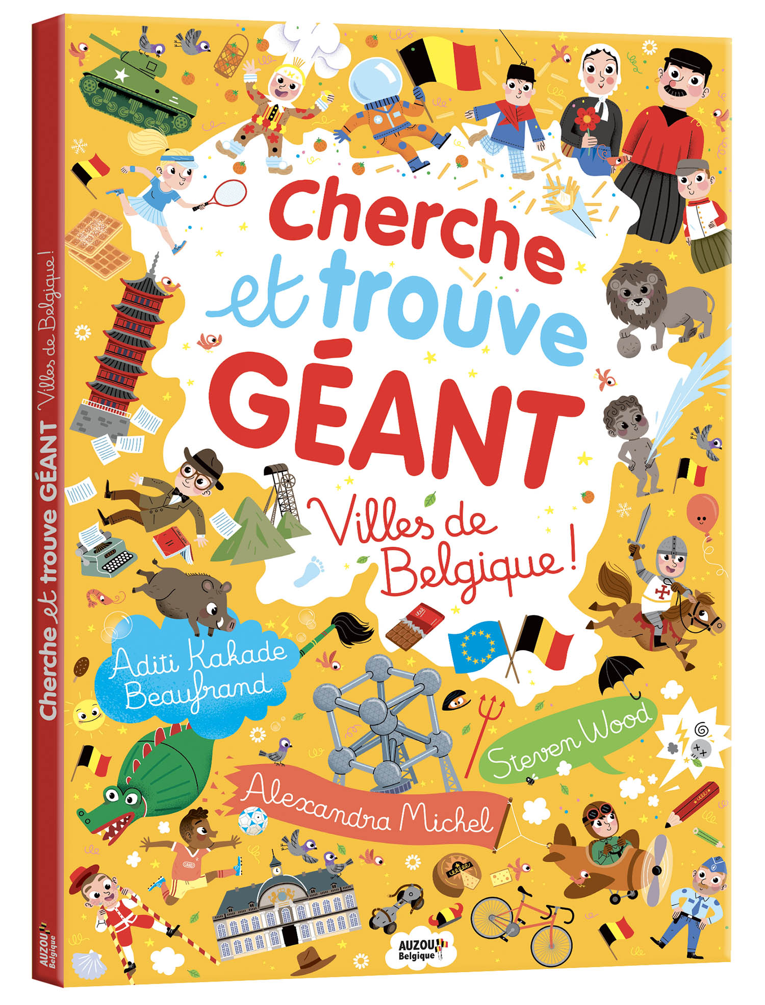 Cherche Et Trouve Géant - Villes De Belgique !