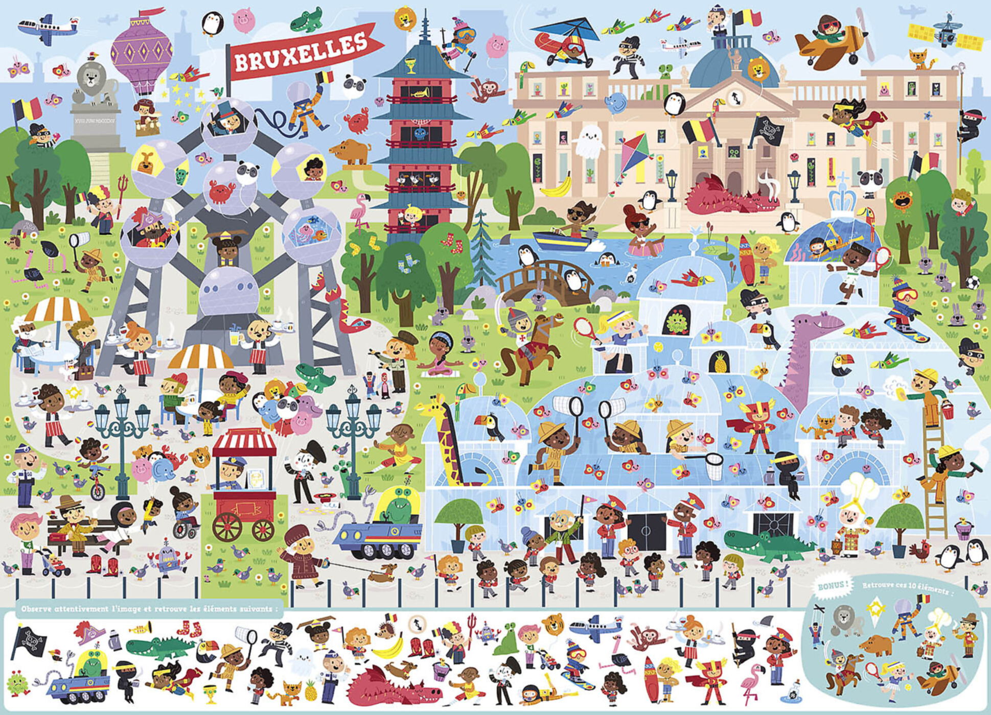 Cherche Et Trouve Géant - Villes De Belgique !