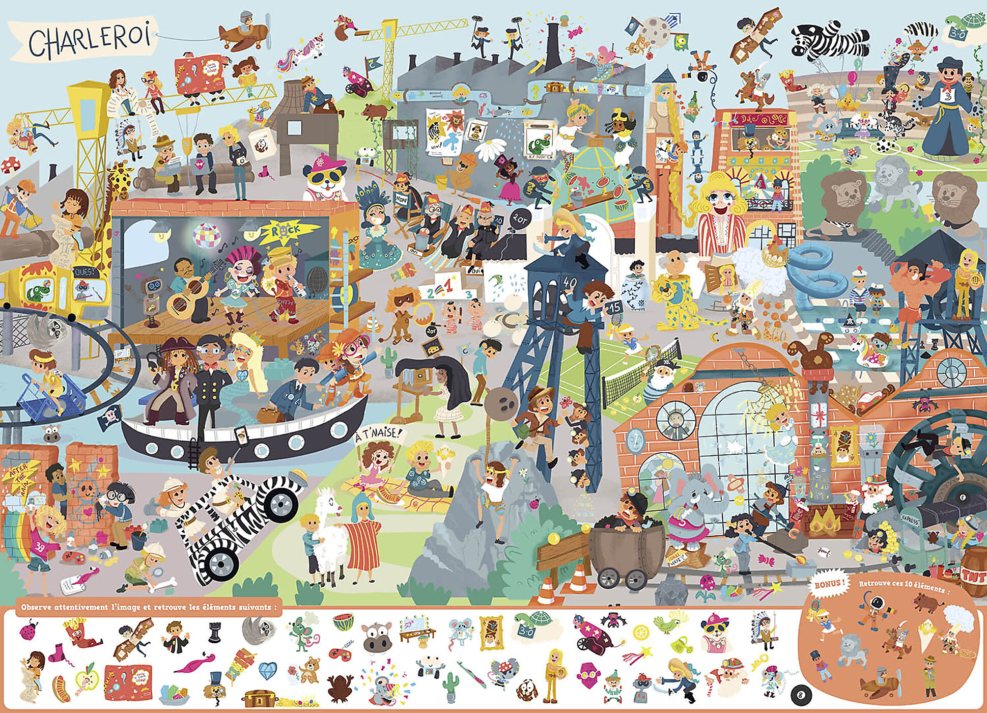 Cherche Et Trouve Géant - Villes De Belgique !