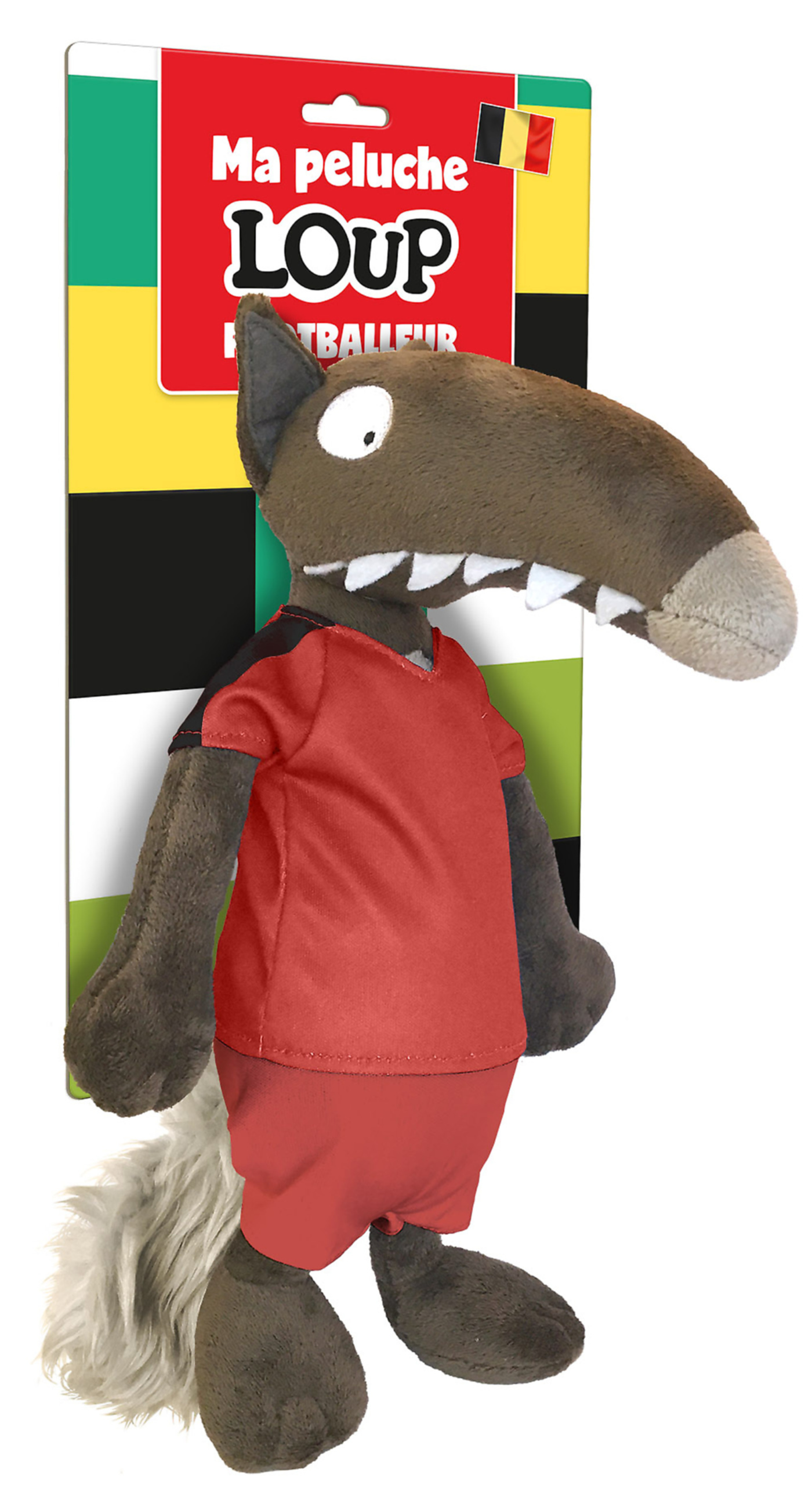 Peluche Du Loup Foot - Belgique Peluche Du Loup Foot - Belgique
