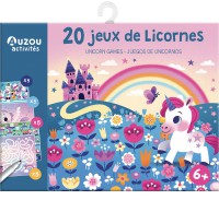 Ma pochette de jeux - 20 jeux de licornes