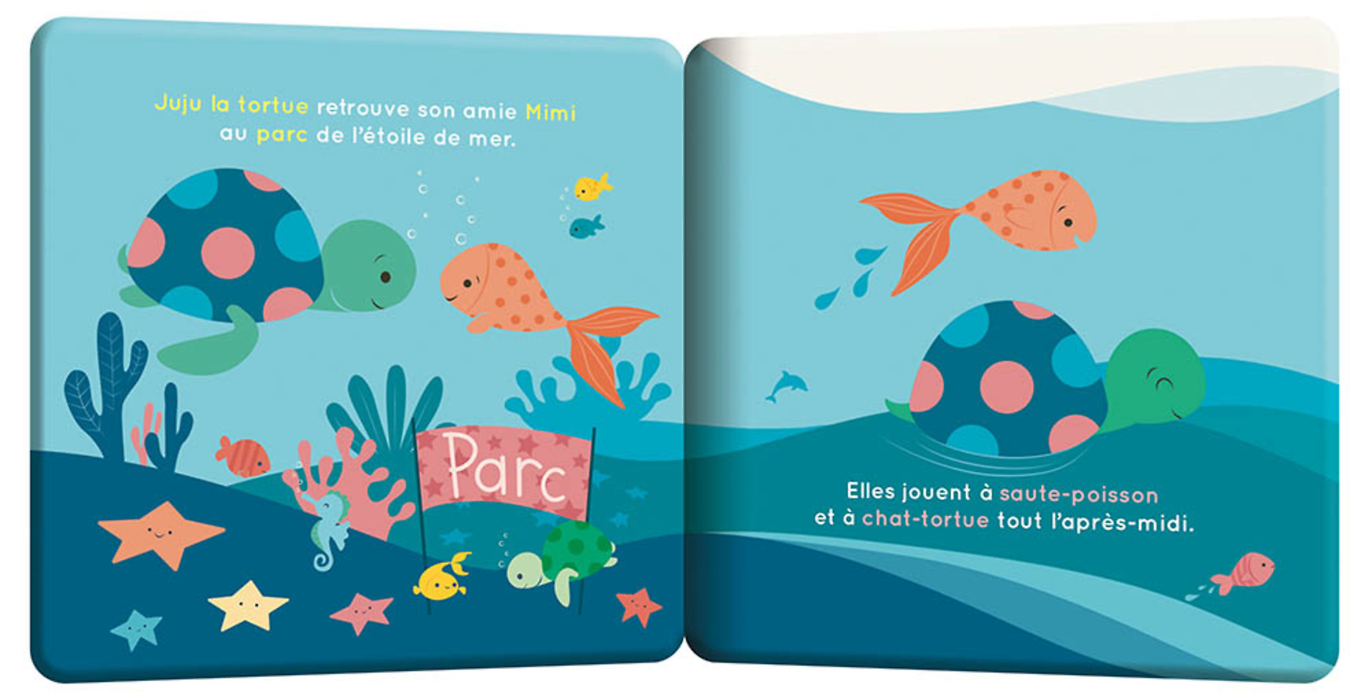 Mon Premier Livre De Bain - Juju La Tortue  (Valisette Carton)