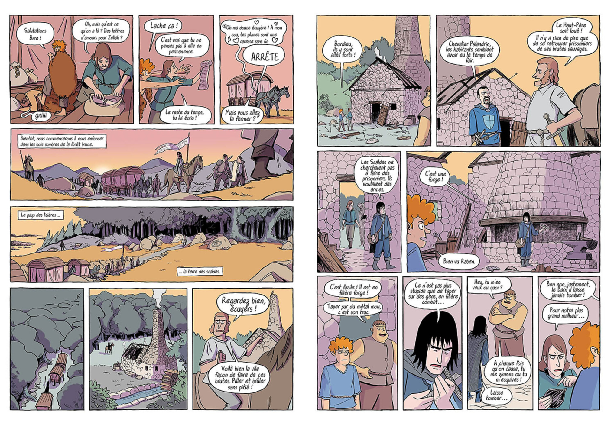 Écuyers - Tome 2 - La Bataille Des Lisières