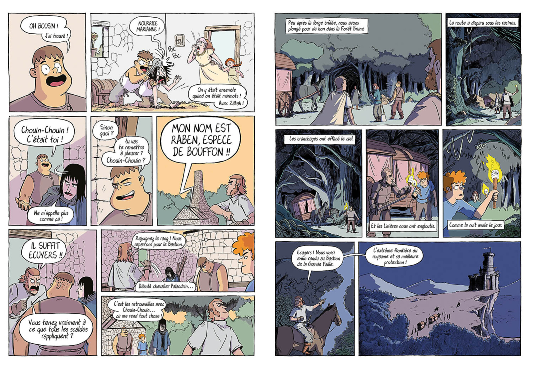 Écuyers - Tome 2 - La Bataille Des Lisières