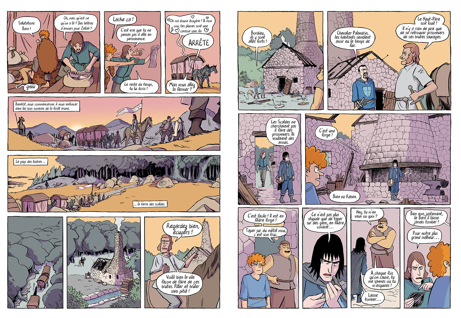 Écuyers - Tome 2 - La Bataille Des Lisières