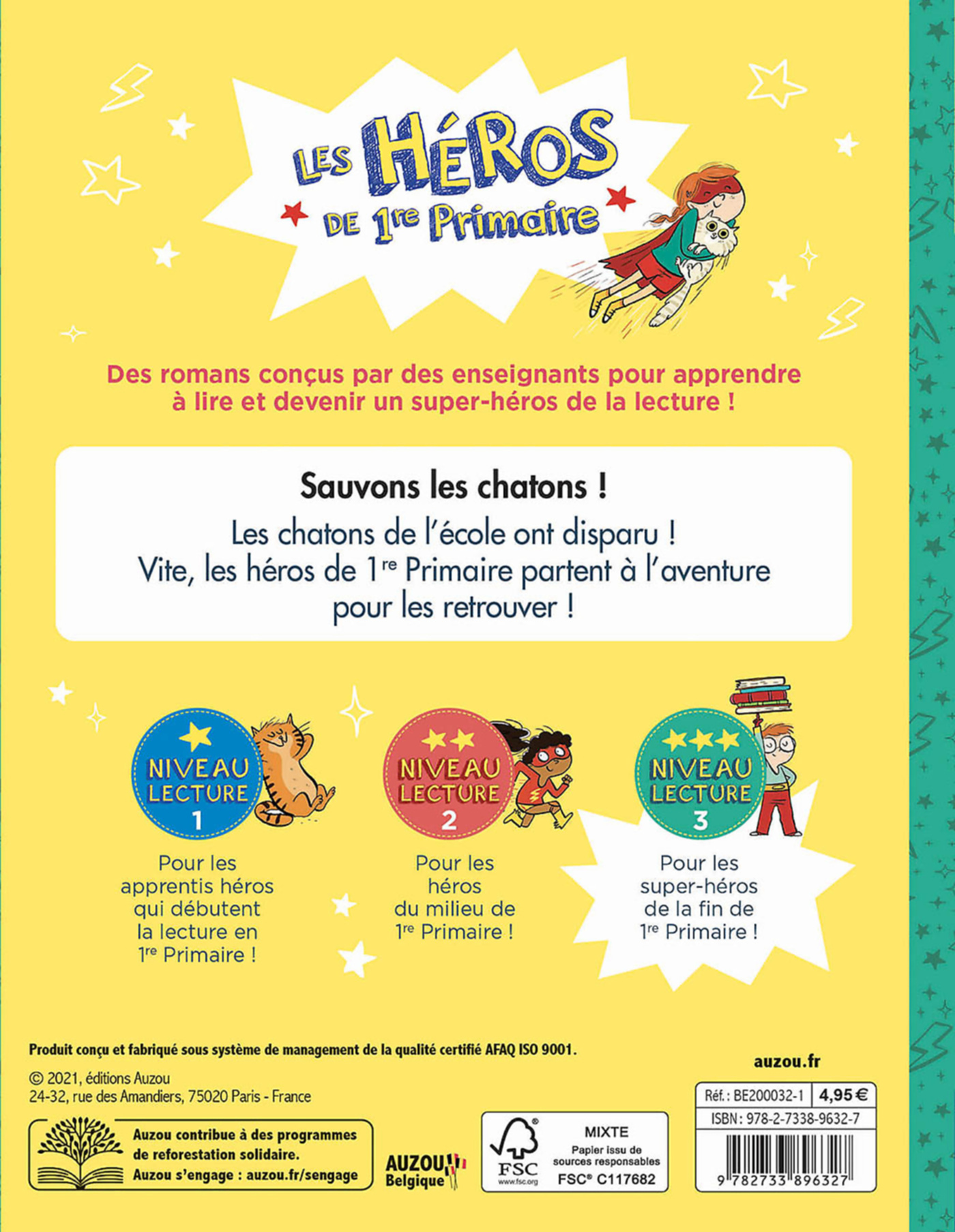 Les Héros De 1Re Primaire - Niveau 3 - Sauvons Les Chatons !