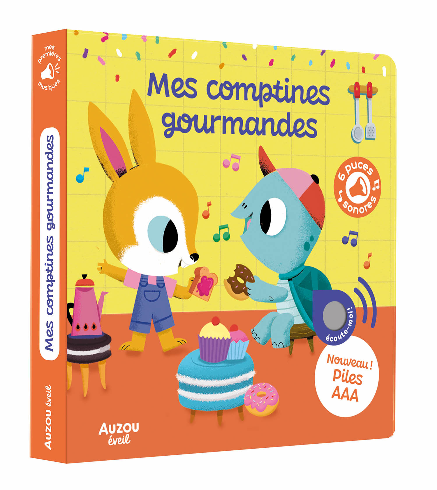 Mes Premiers Sonores - Mes Comptines Gourmandes