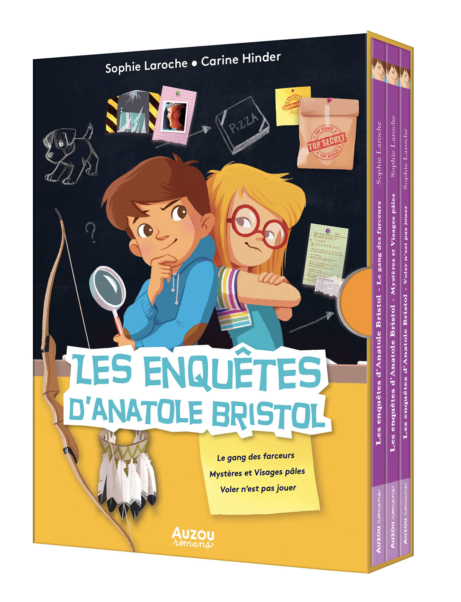 Coffret Bibliotheque 1 (Tomes 1/2/3) Les Enquêtes D'anatole Bristol