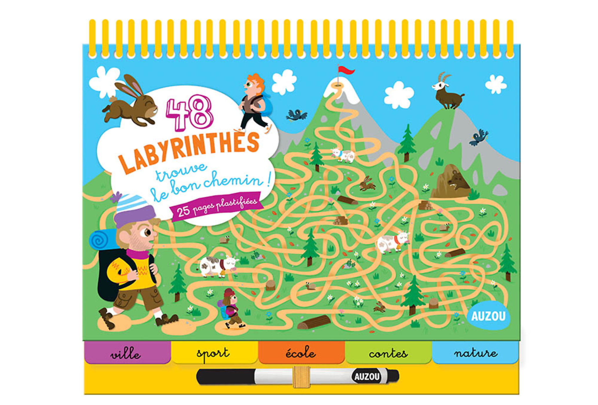 48 Labyrinthes - Trouve Le Bon Chemin !