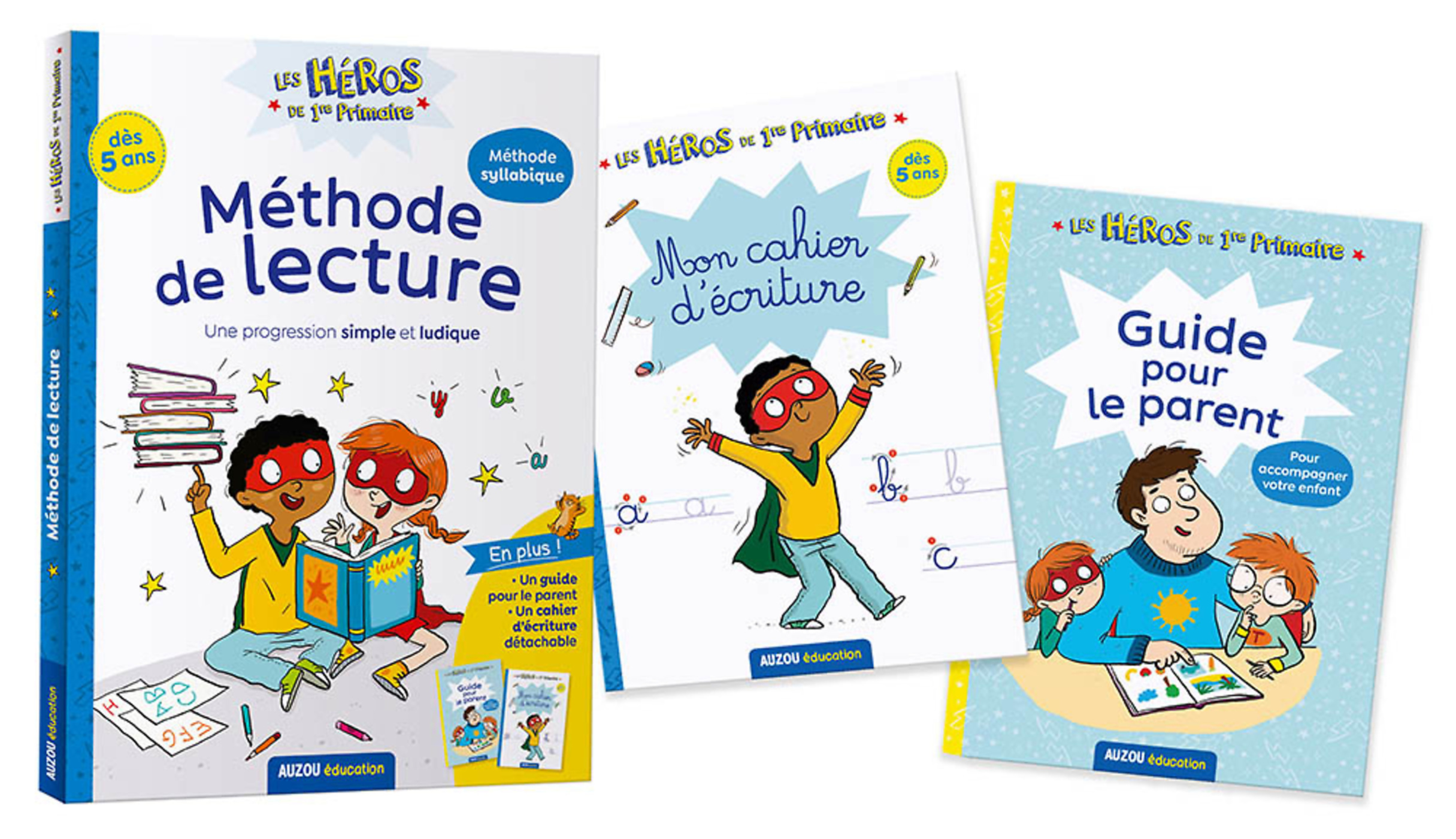 Les Héros De 1Re Primaire - Méthode De Lecture Les Héros De 1Re Primaire - Méthode De Lecture