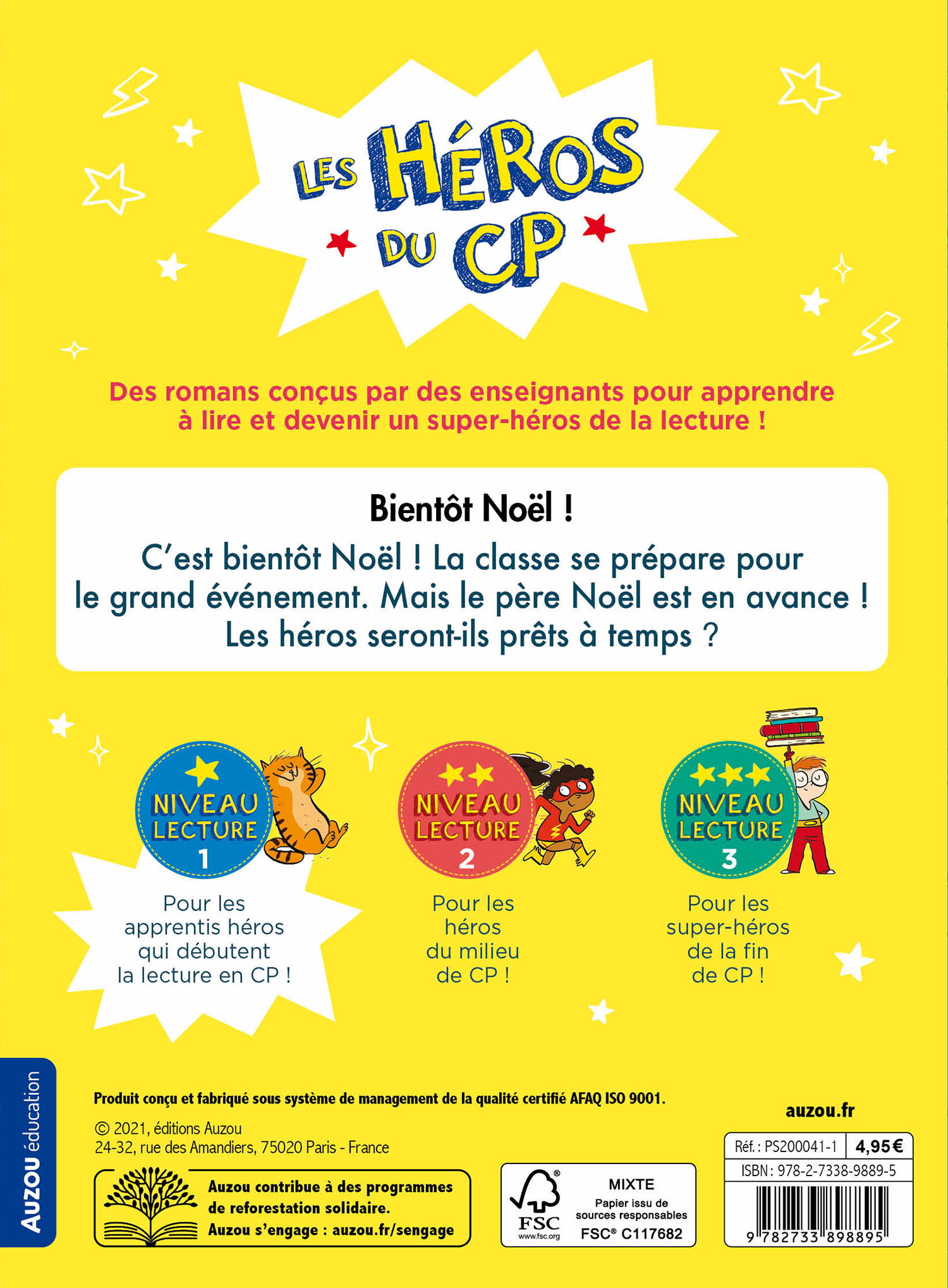 Les Héros Du Cp - Niveau 1 - Bientôt Noël !