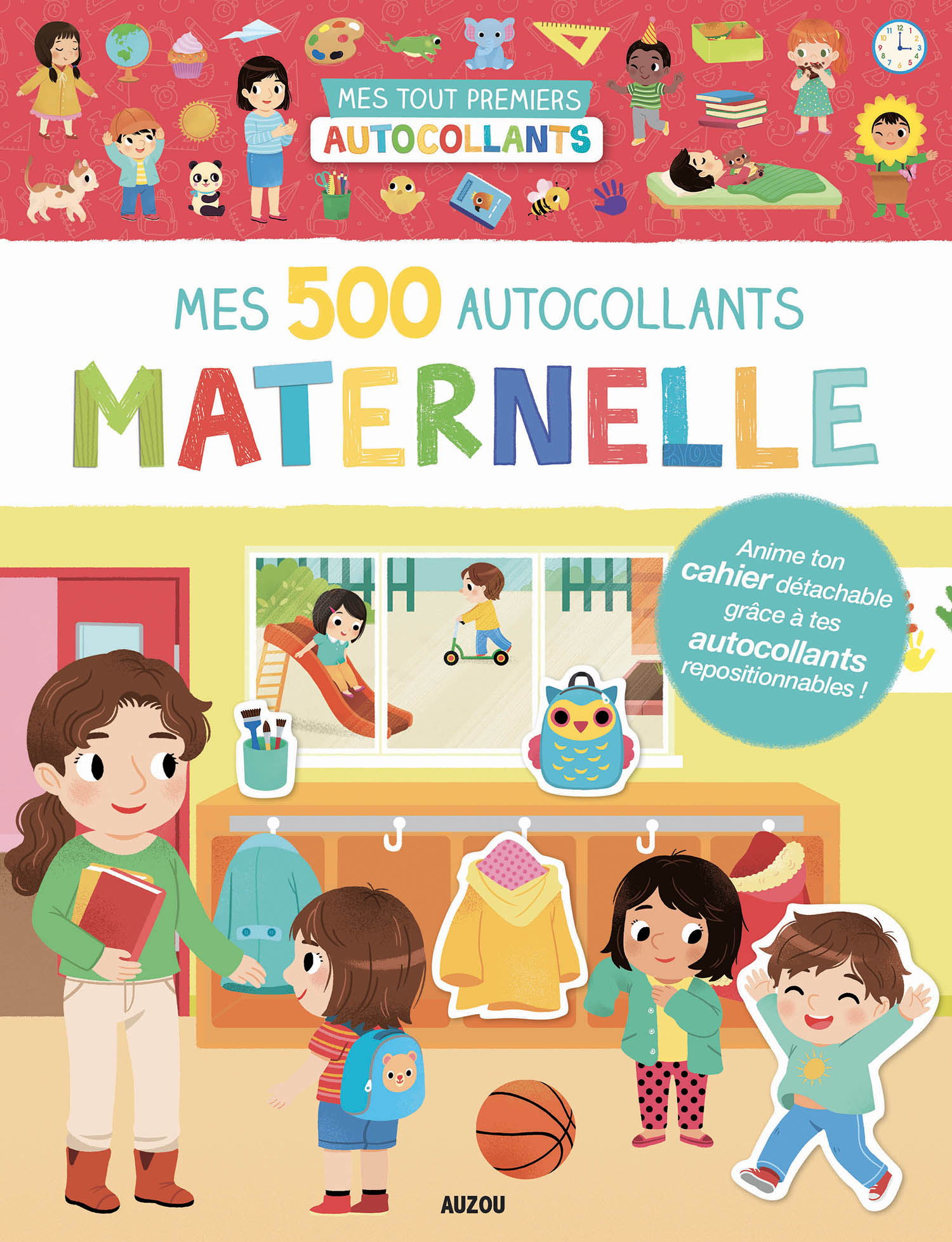 Mes Tout Premiers Autocollants - Mes 500 Autocollants - Maternelle
