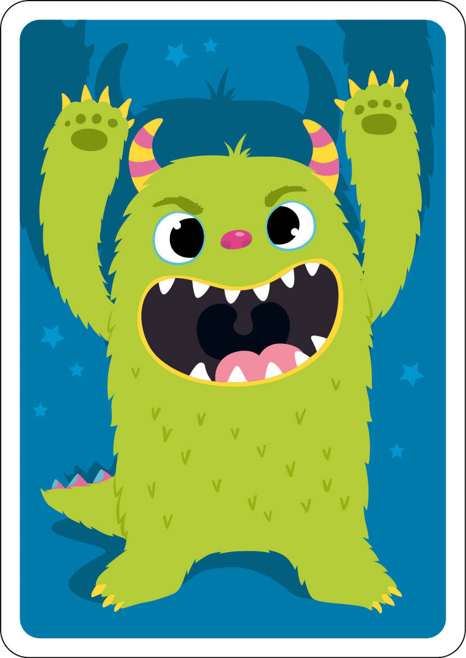 Jeu De Cartes - Mon Premier Jeu De Gare Au Monstre ! Jeu De Cartes - Mon Premier Jeu De Gare Au Monstre !
