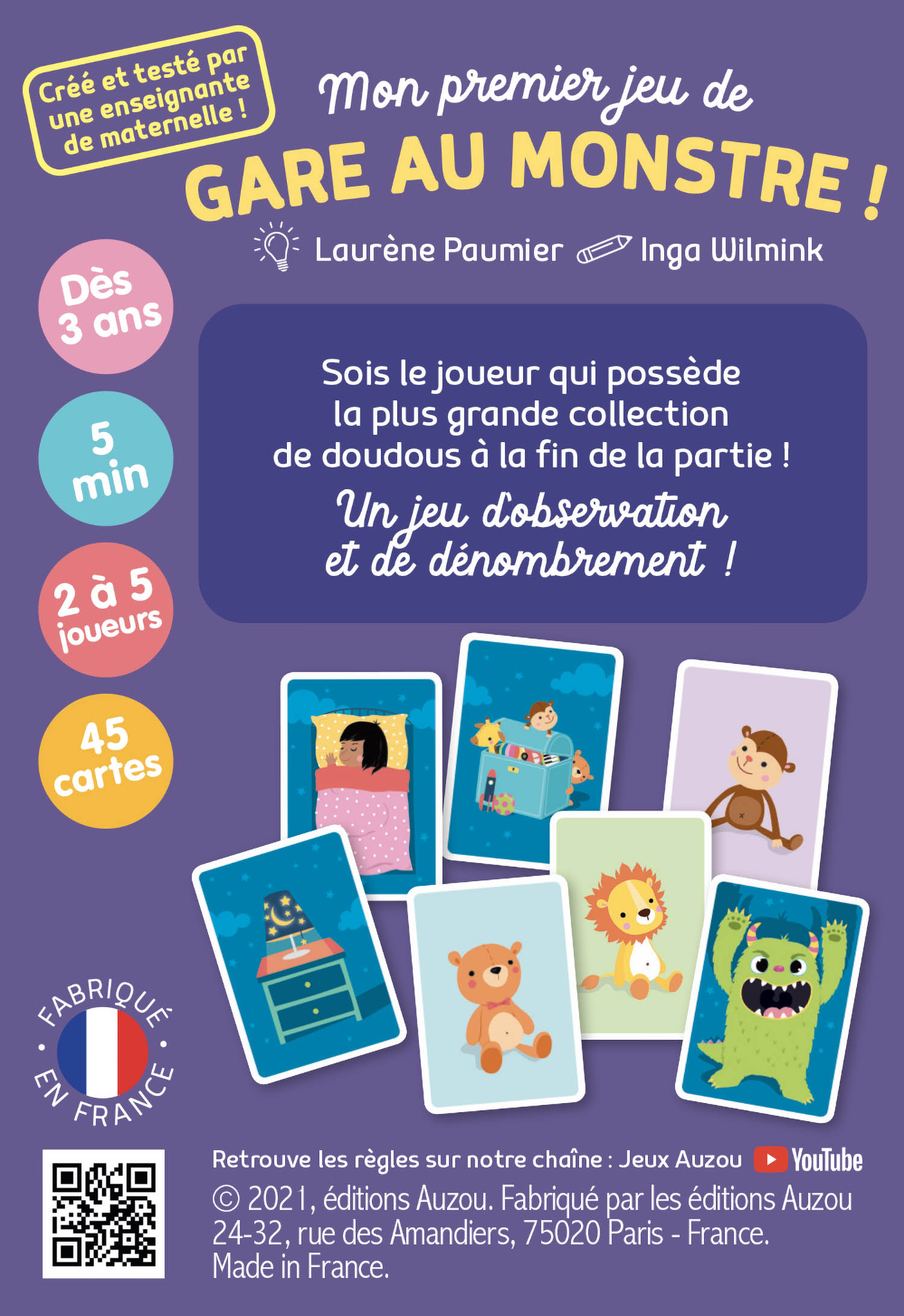 Jeu De Cartes - Mon Premier Jeu De Gare Au Monstre !