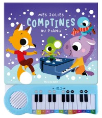 Mon livre piano - Mes jolies comptines au piano