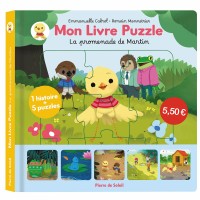 Livre puzzle - La promenade de martin le poussin