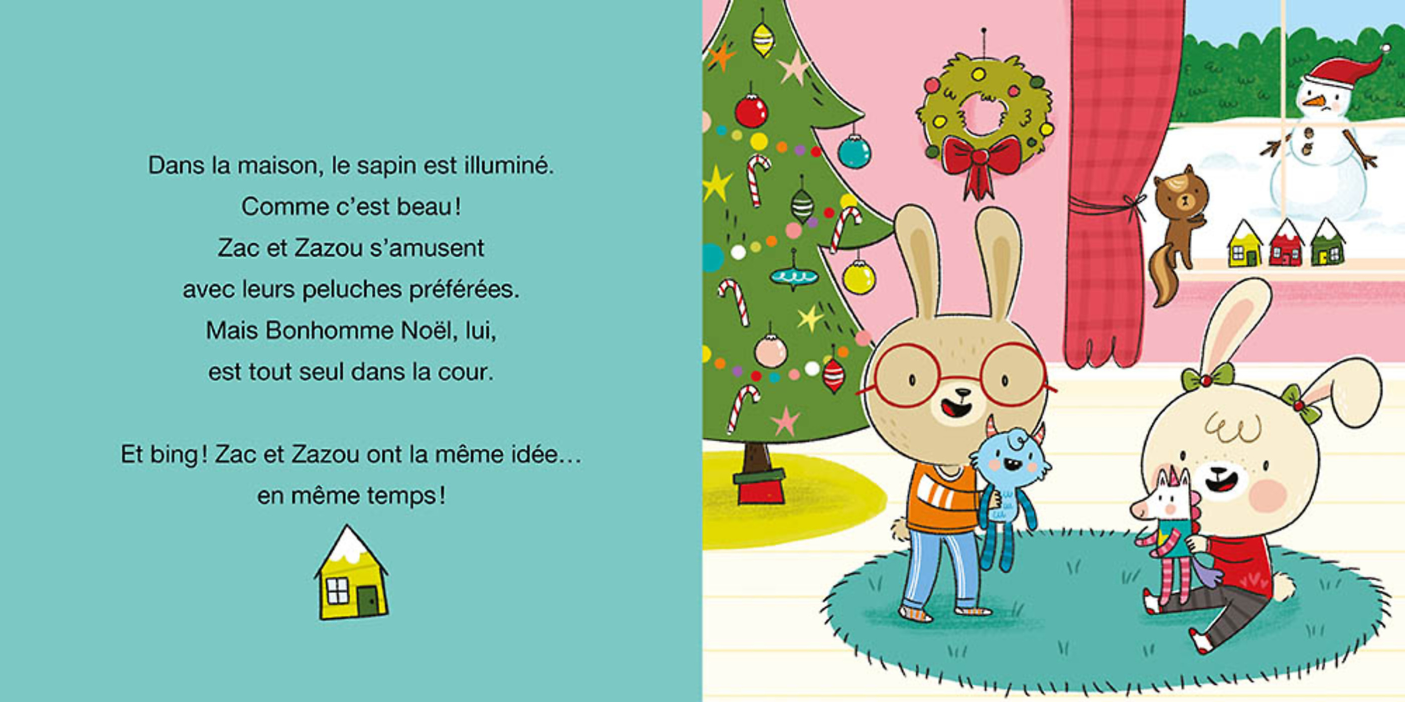 Zac Et Zazou  Préparent Noël