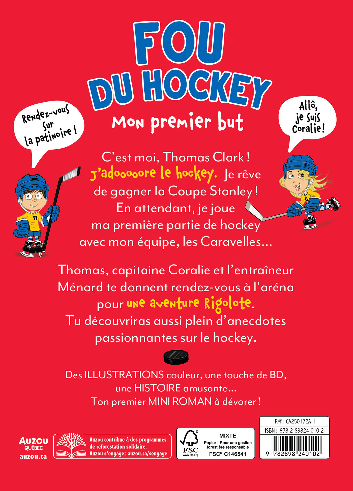 Fou Du Hockey ! Mon Premier But