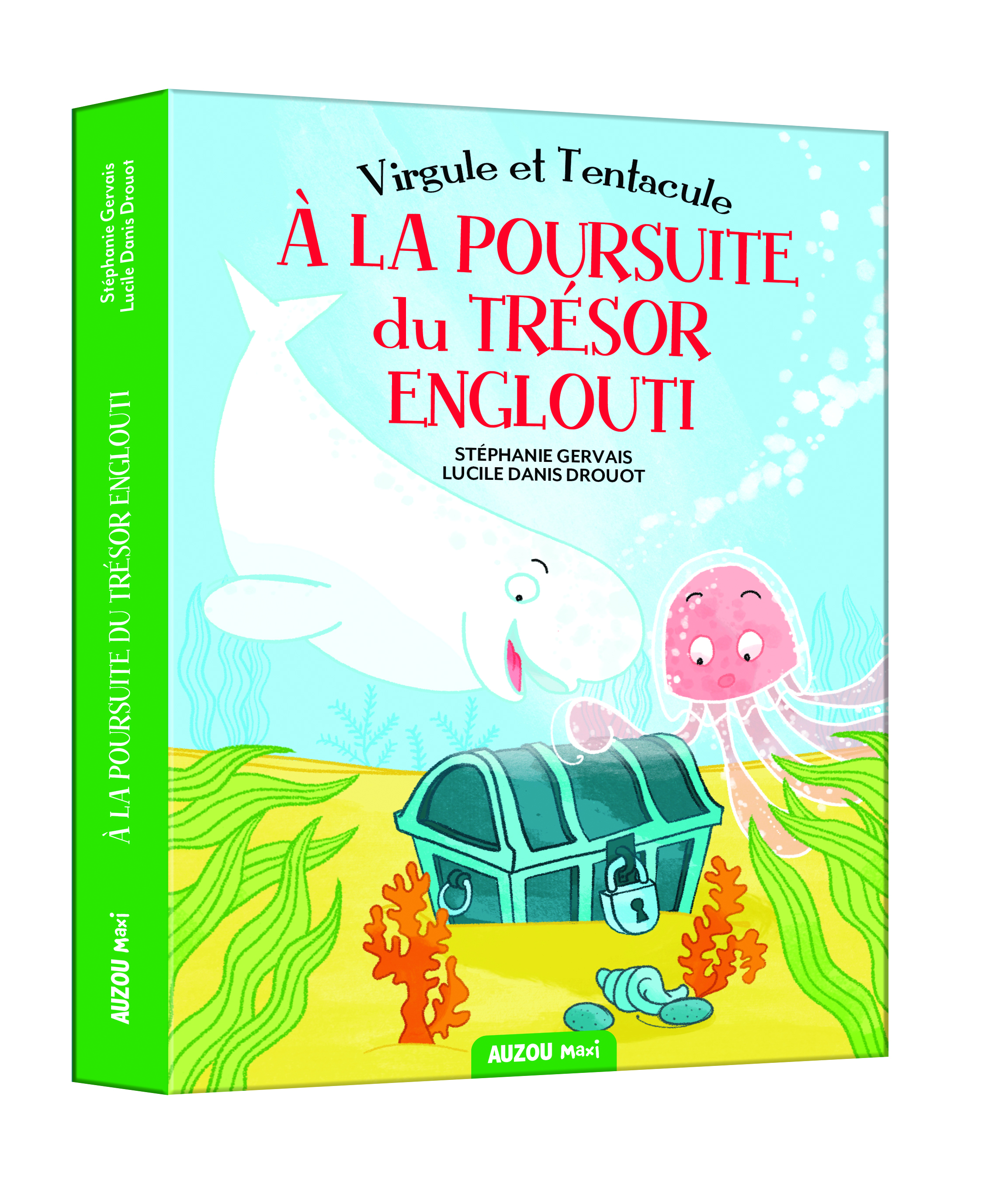 Les Enquêtes D'esther Et Ben - Virgule Et Tentacule - A La Poursuite Du  Trésor Englouti