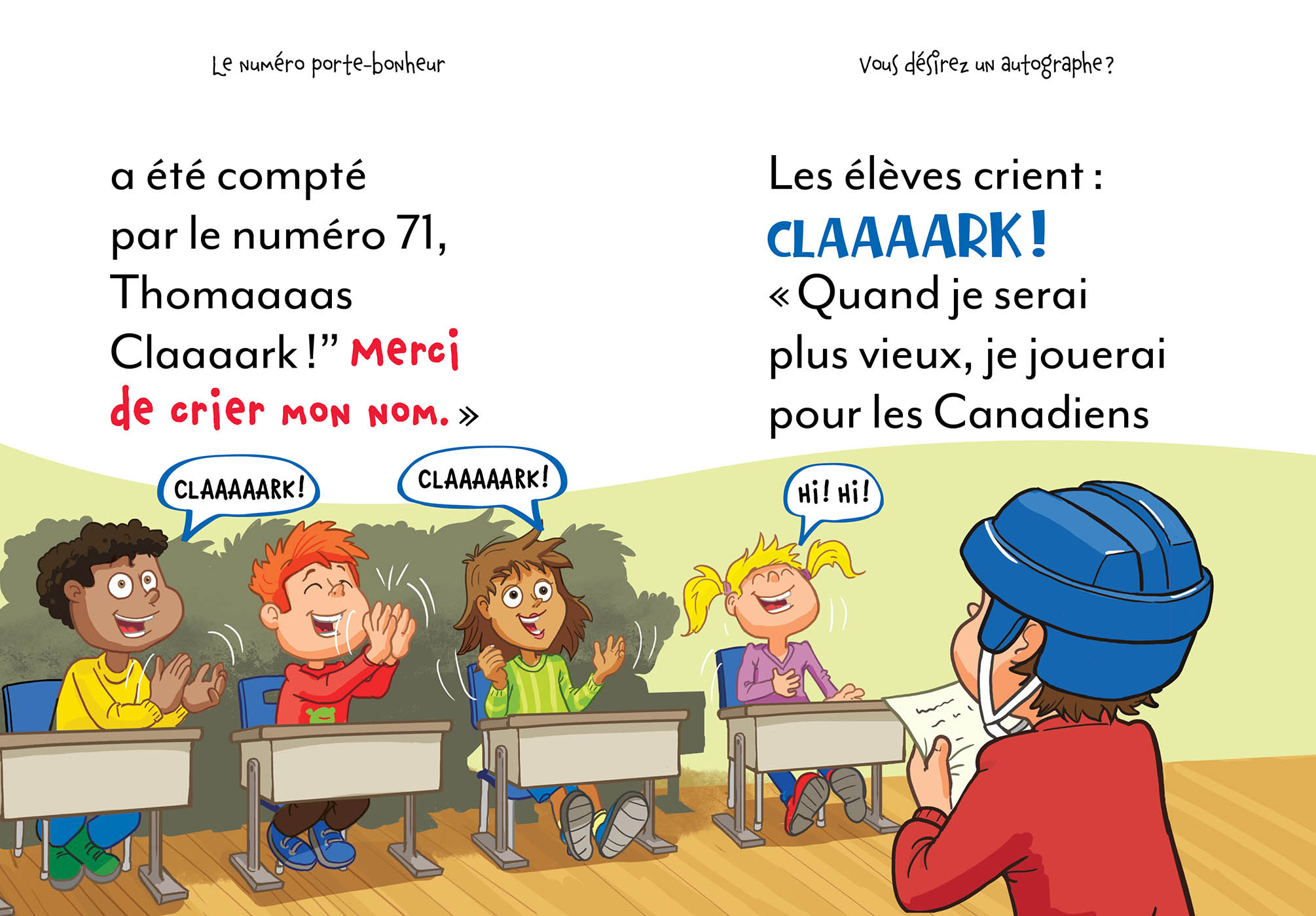 Fou Du Hockey ! Le Numéro Porte-Bonheur