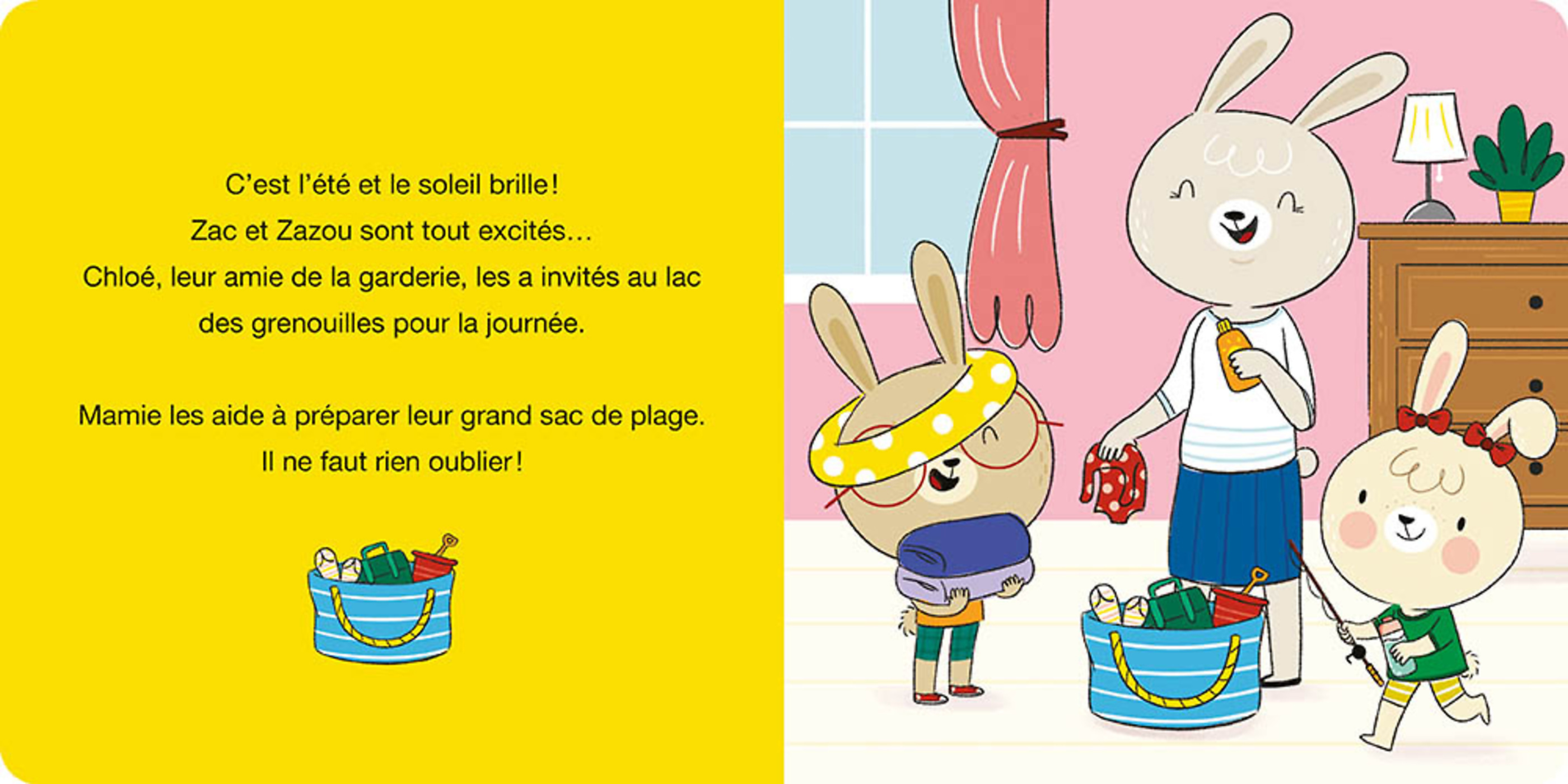 Zac Et Zazou Au Lac Des Grenouilles