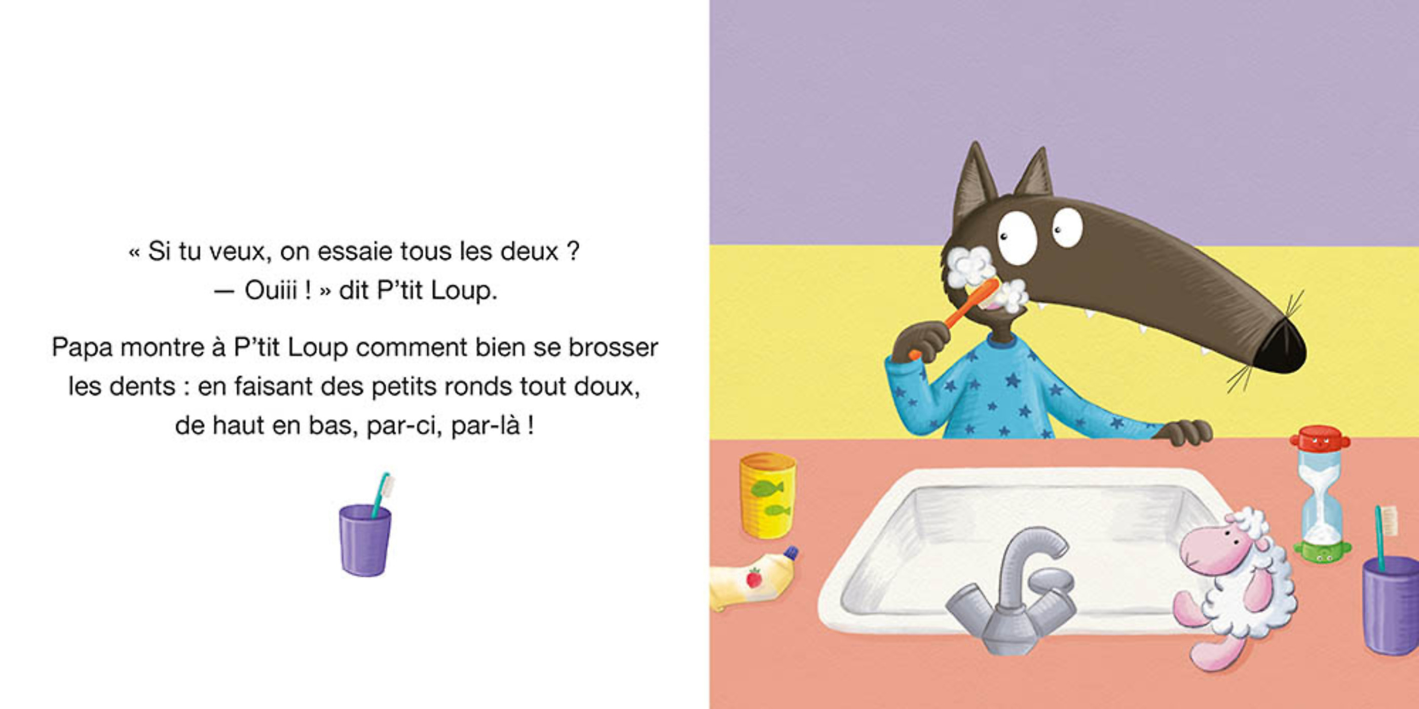 P'tit Loup Se Brosse Les Dents - Canada