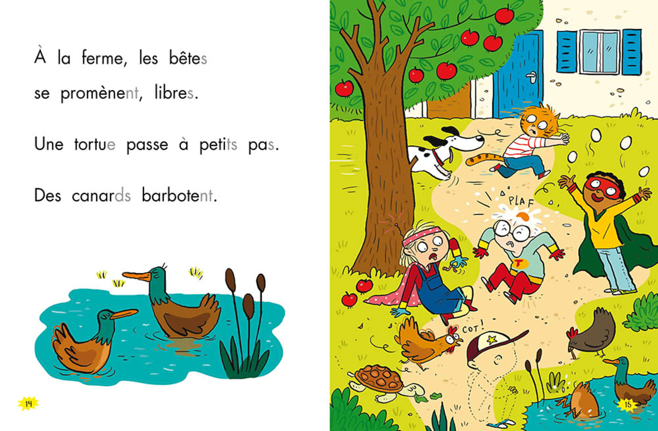 Les Héros De Première Année - Premières Lectures Niveau 1 – Sortie À La Ferme
