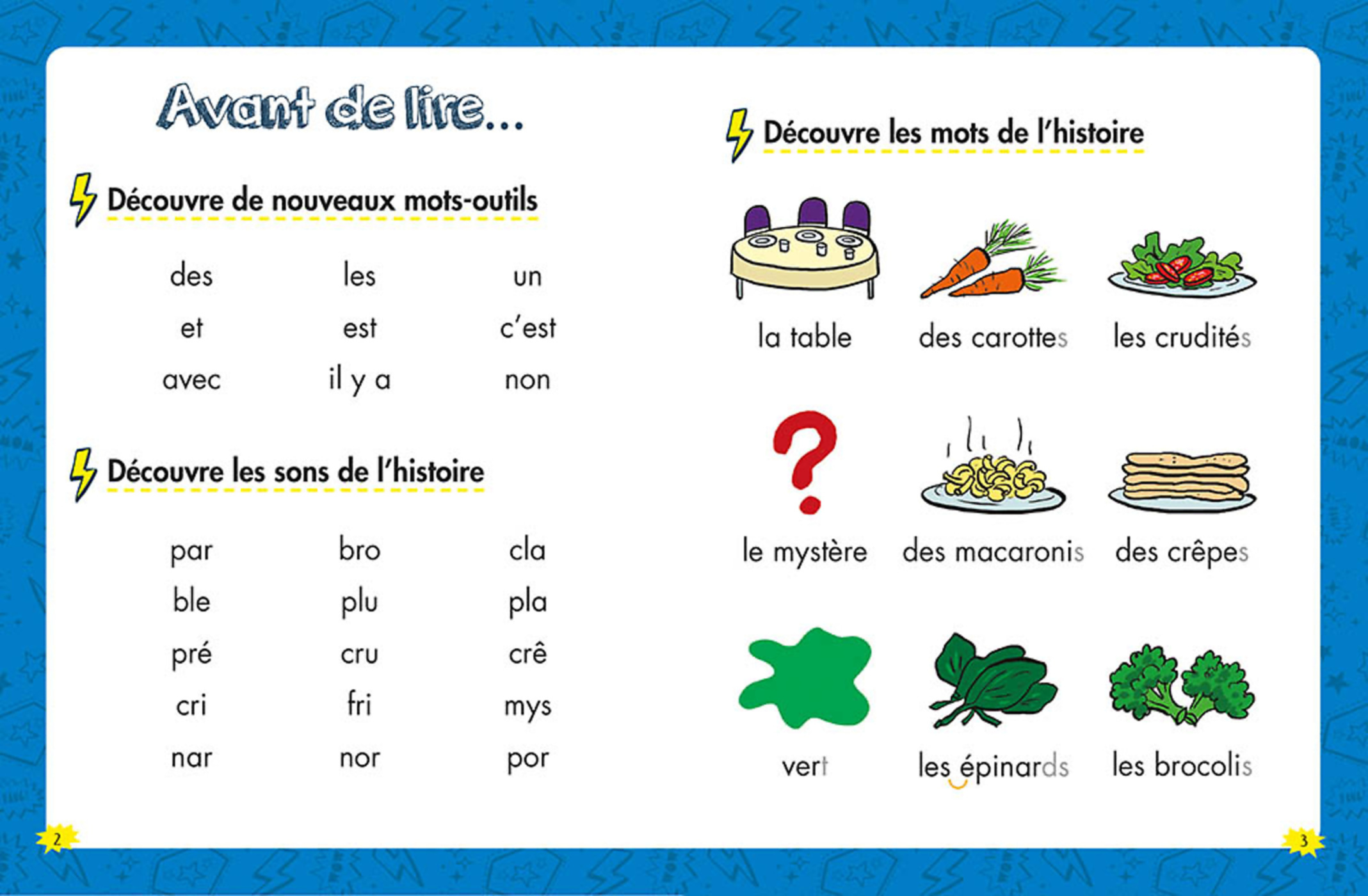 Les Héros De Première Année Niveau 1 - A Table !