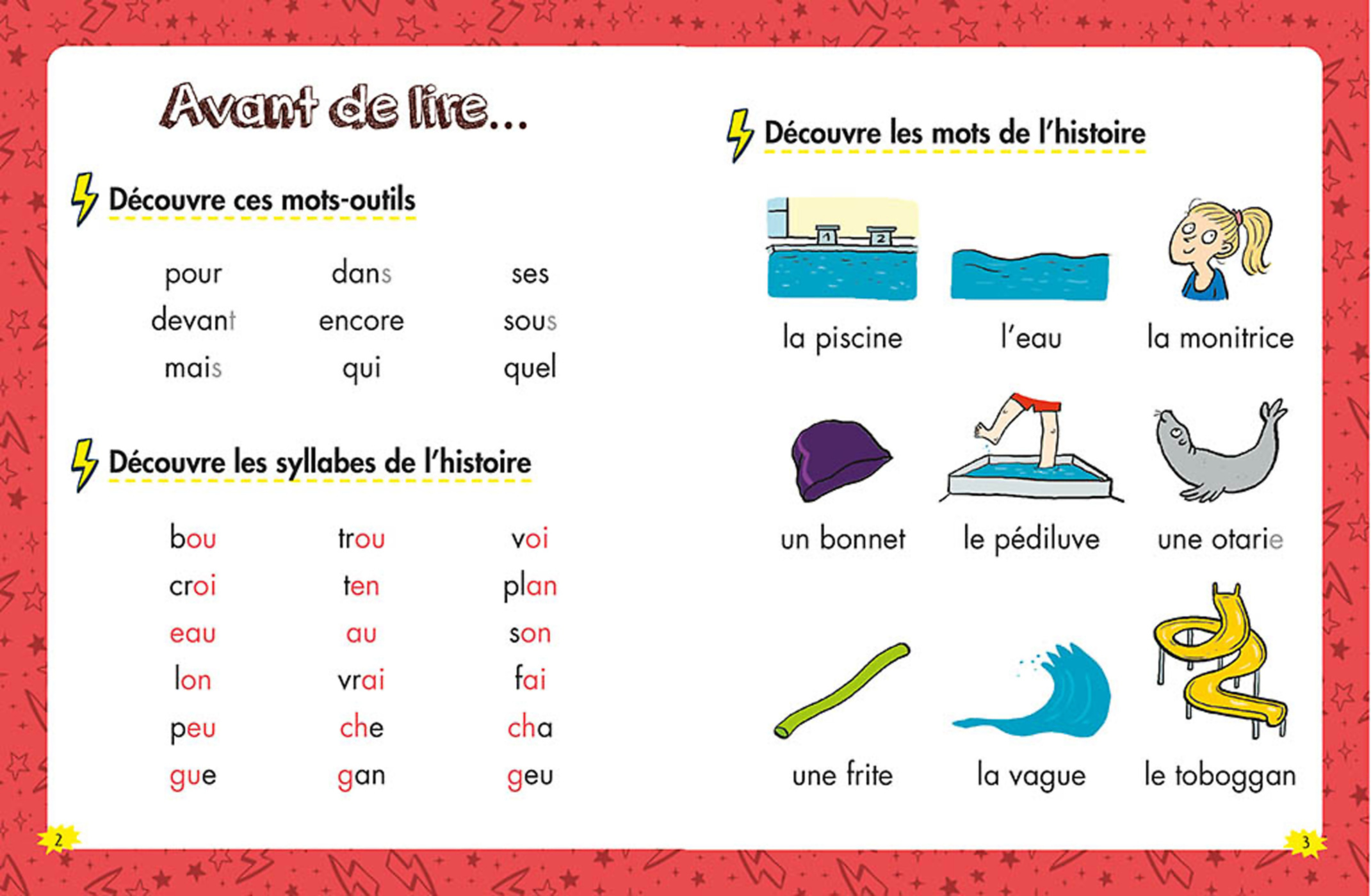 Les Héros De Première Année - Premières Lectures Niveau 2 - Tous À La Piscine !