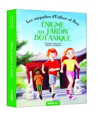 Les enquêtes d'esther et ben - Les enquêtes d'esther et ben - Énigme au jardin botanique