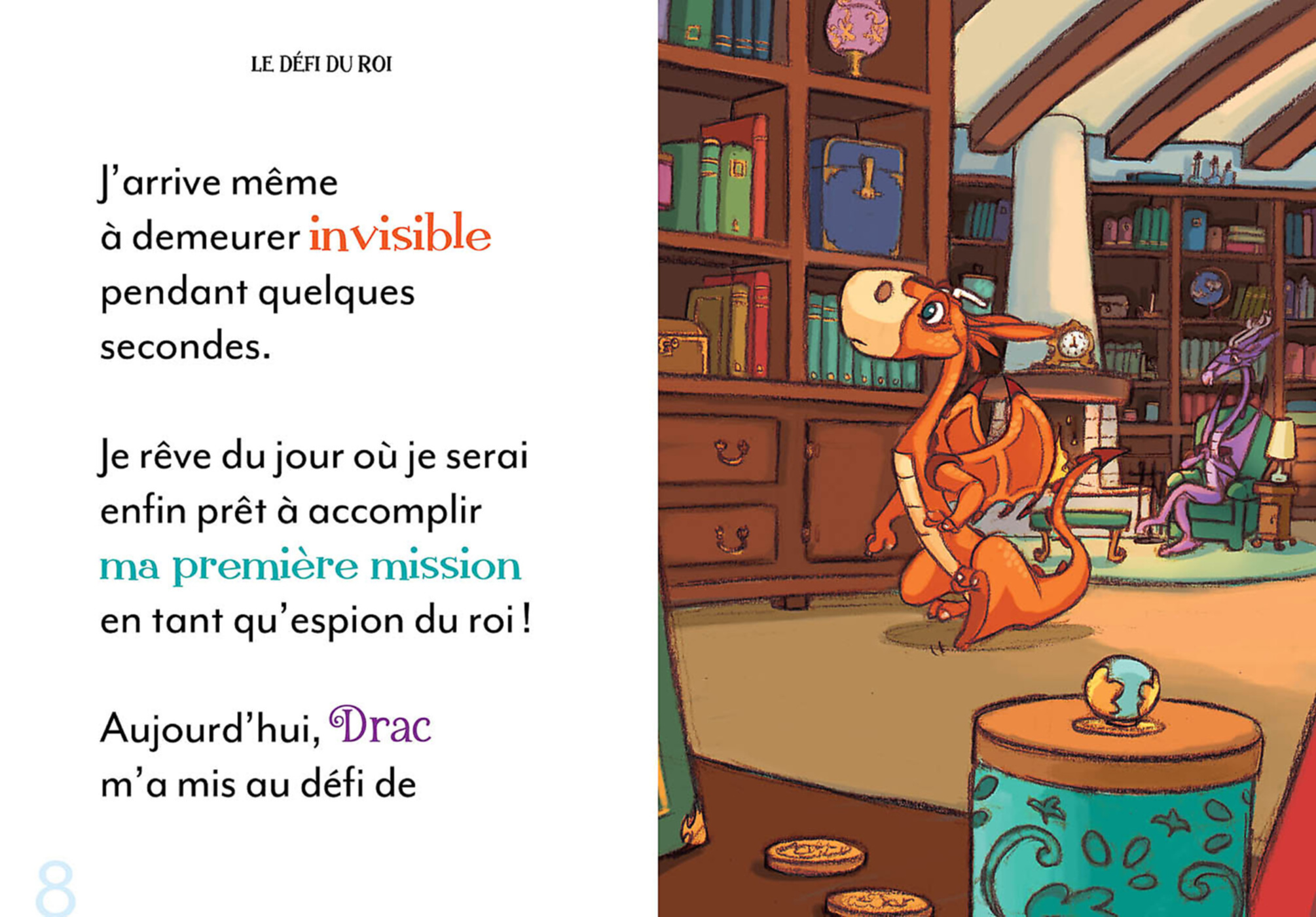 Les Royaumes Fantastiques - L'espion Des Dragons - Tome 3