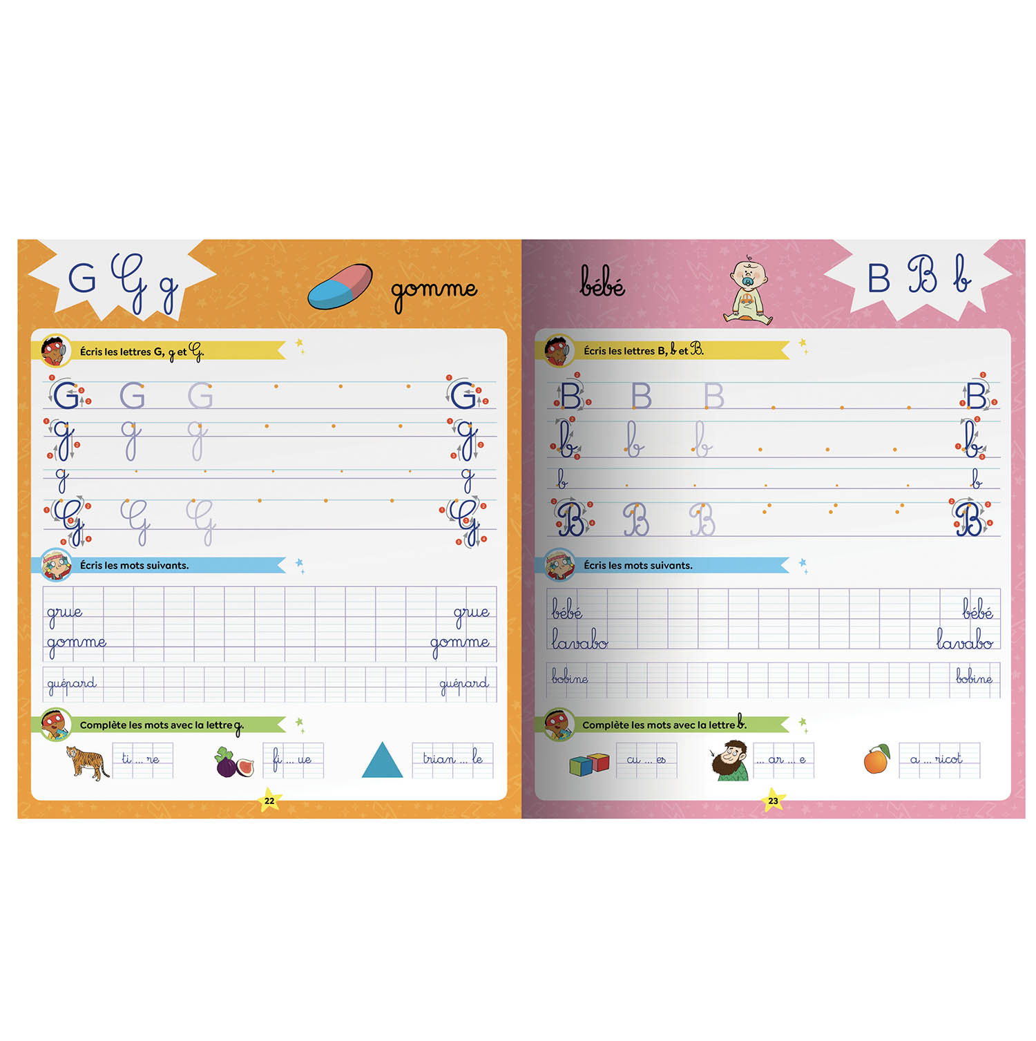 Les Héros De 1Re Année - Mon Cahier D'écriture
