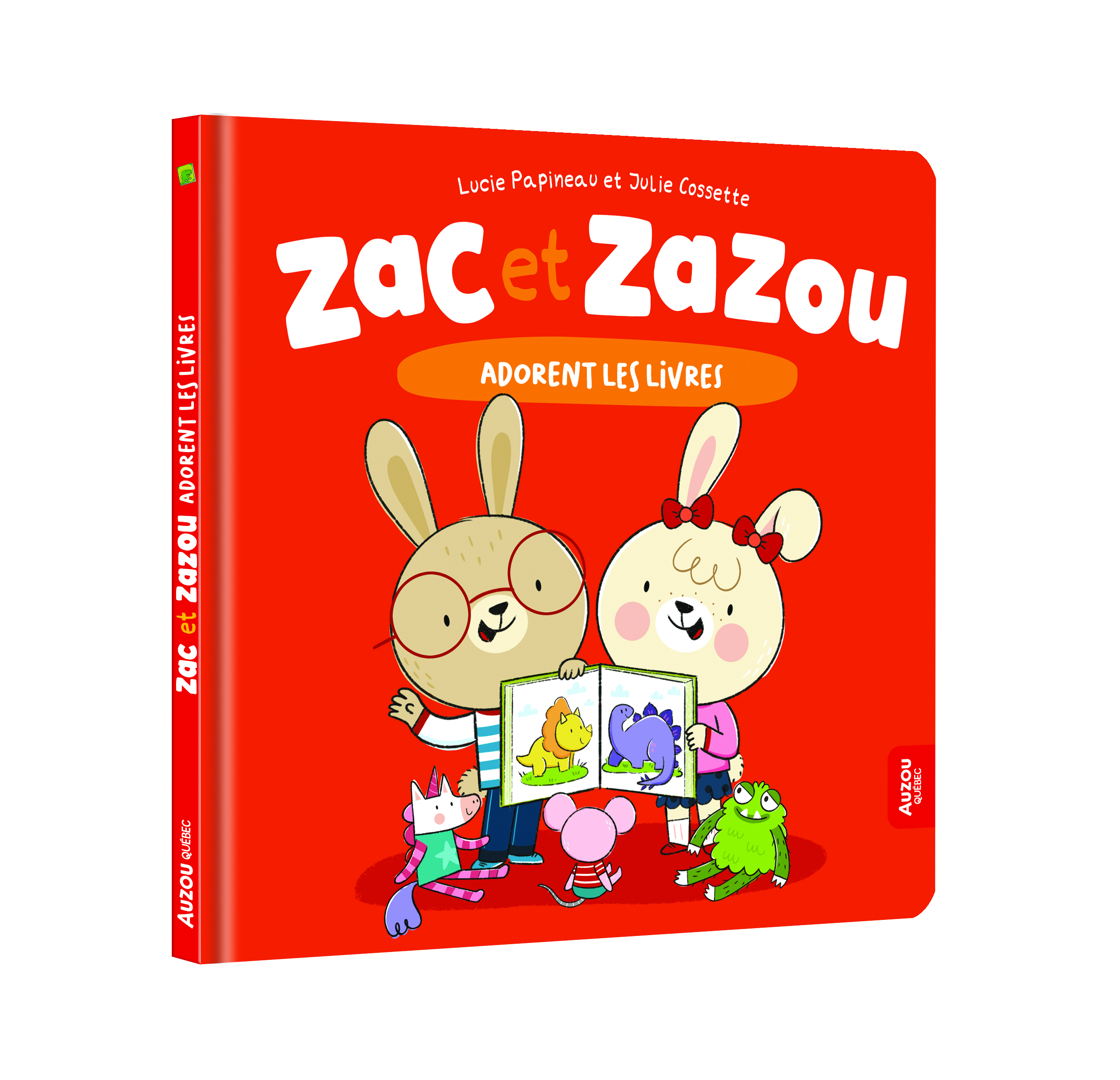 Zac Et Zazou Adorent Les Livres