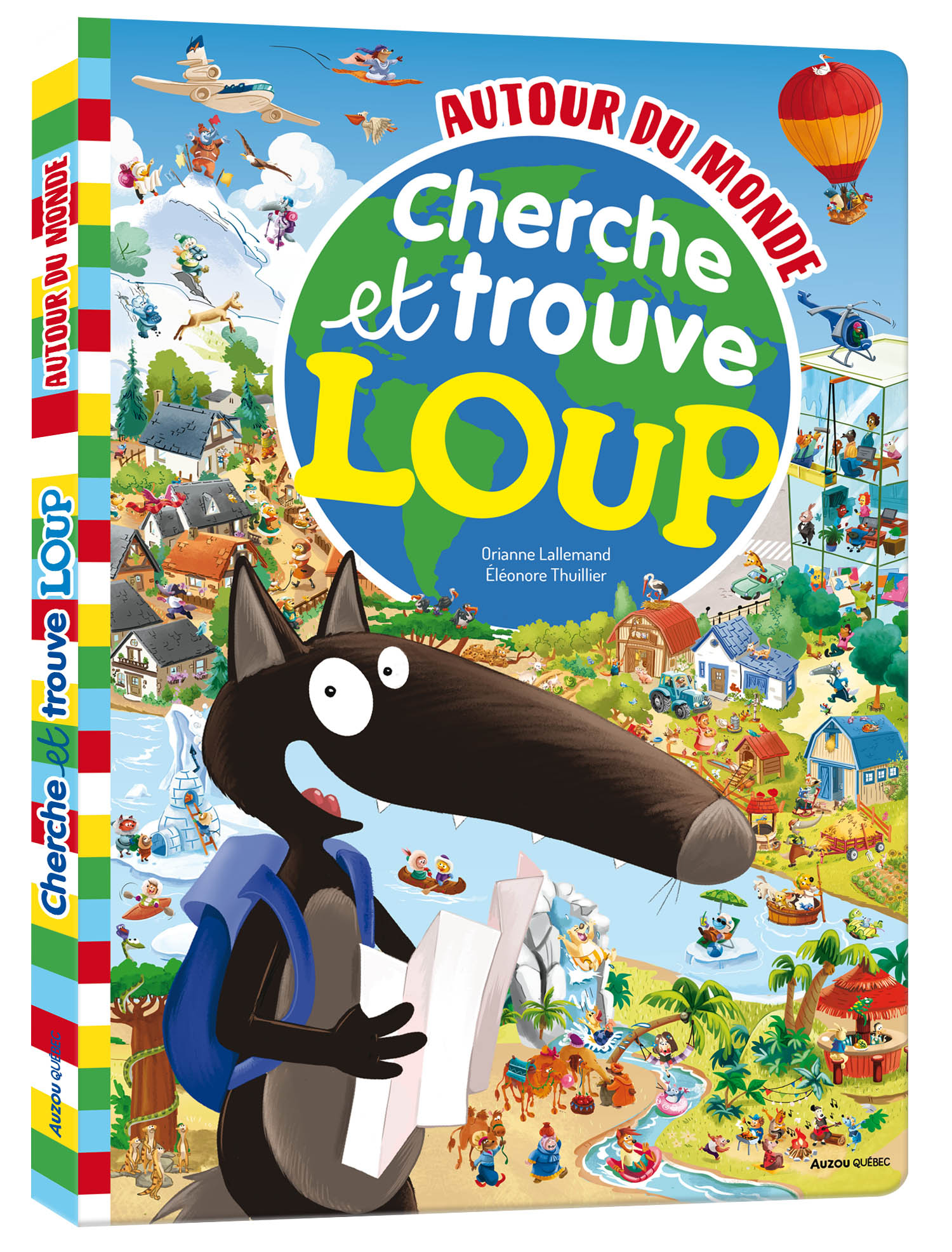 Cherche Et Trouve Géant - Loup - Cherche & Trouve Loup - Autour Du Monde