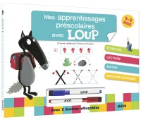 Mes apprentissages préscolaires avec loup - Ne