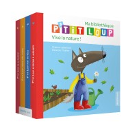 Bibliothèque p'tit loup - Vive la nature - Ca
