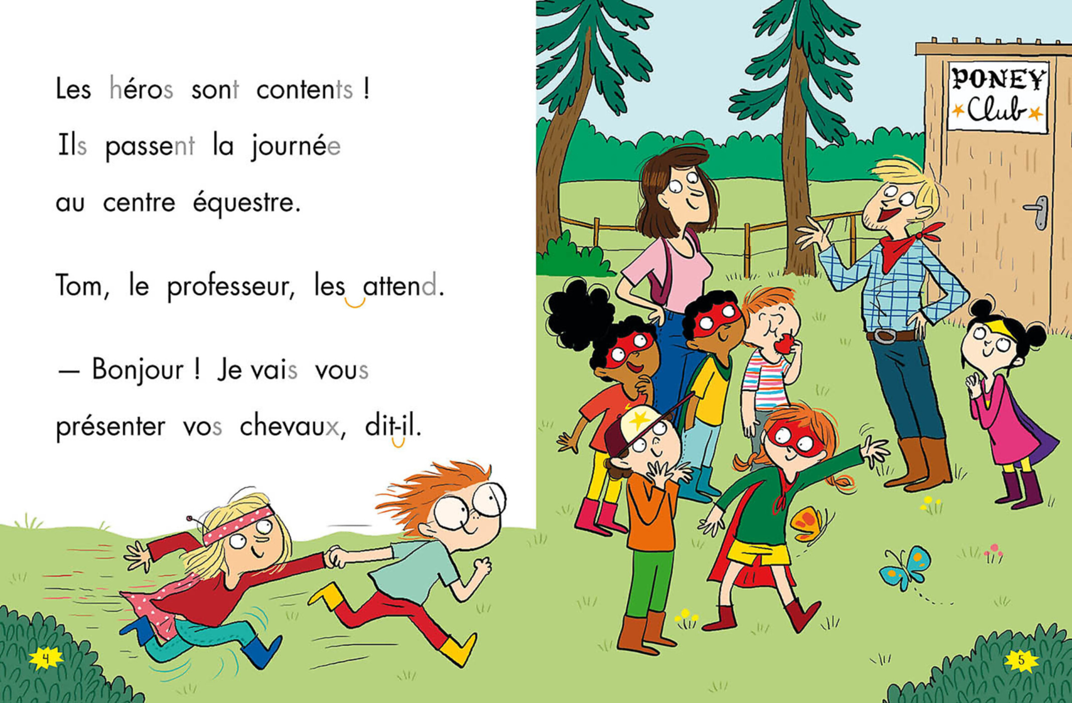 Les Héros De 1Re Année - Niveau 3 - Aventures Au Centre Équestre Les Héros De 1Re Année - Niveau 3 - Aventures Au Centre Équestre