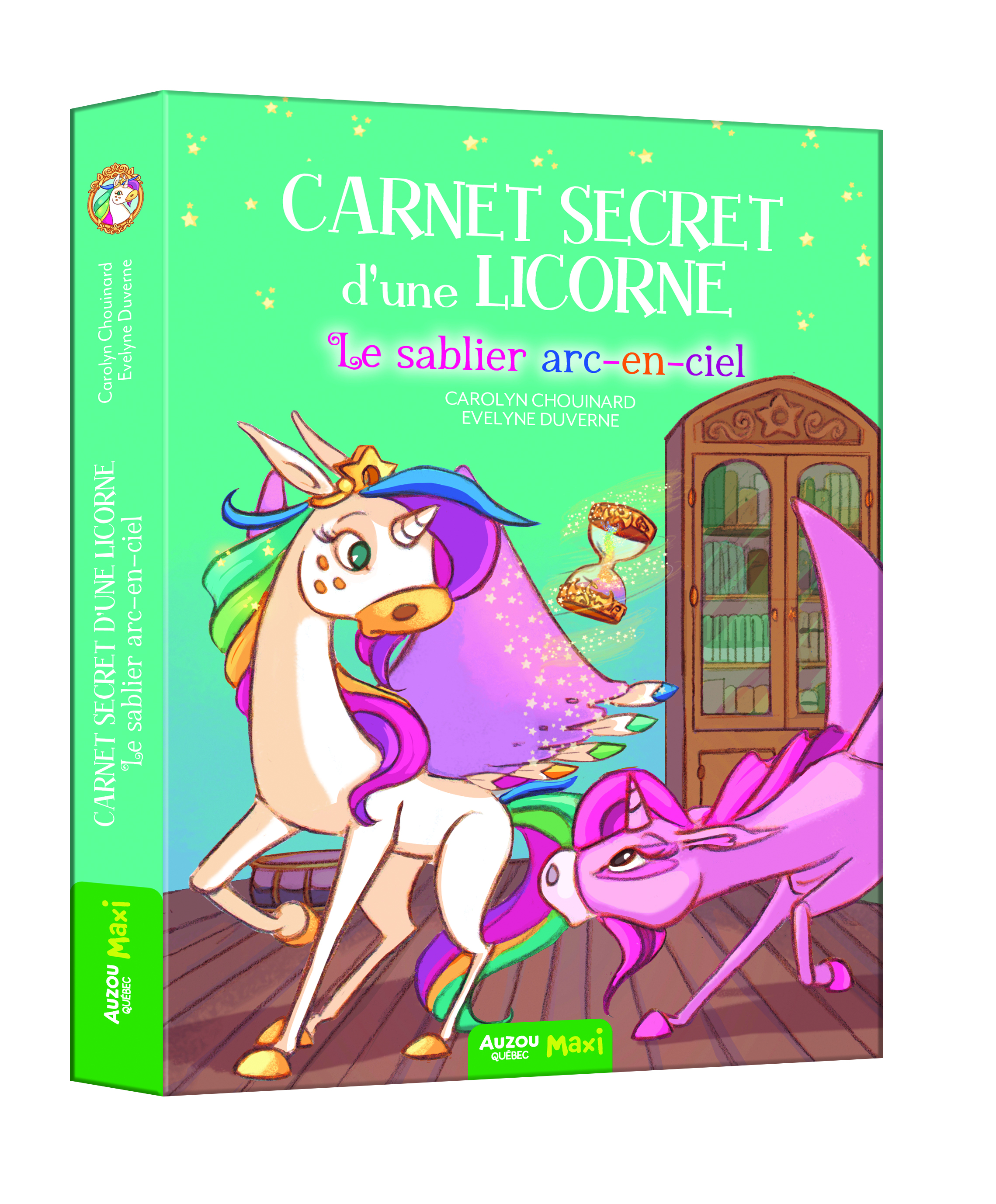 Carnet Secret D'une Licorne - Le Sablier Arc-En-Ciel