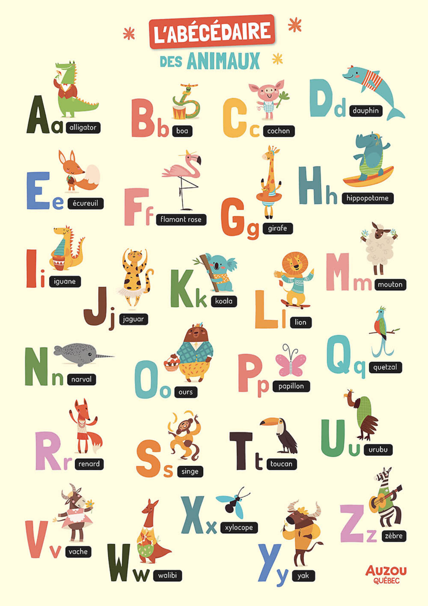 Mes Affiches Pour Apprendre - Préscolaire