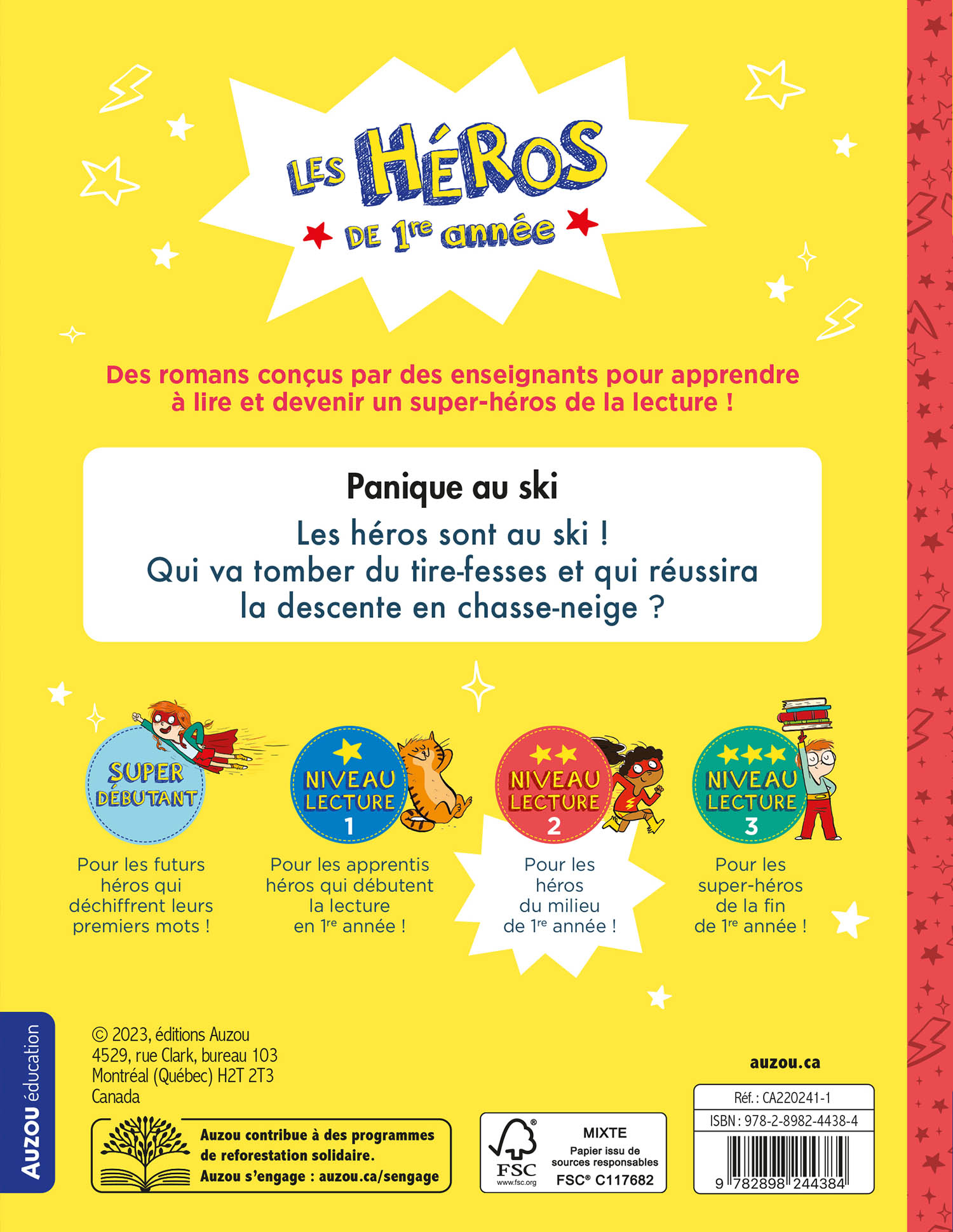 Les Héros De 1Re Année - Niveau 2 - Panique Au Ski