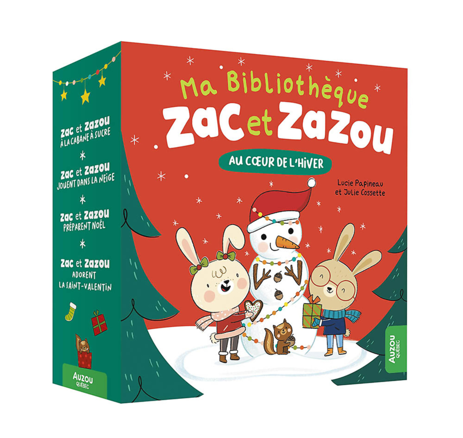 Bibliothèque Zac Et Zazou - Au Coeur De L'hiver