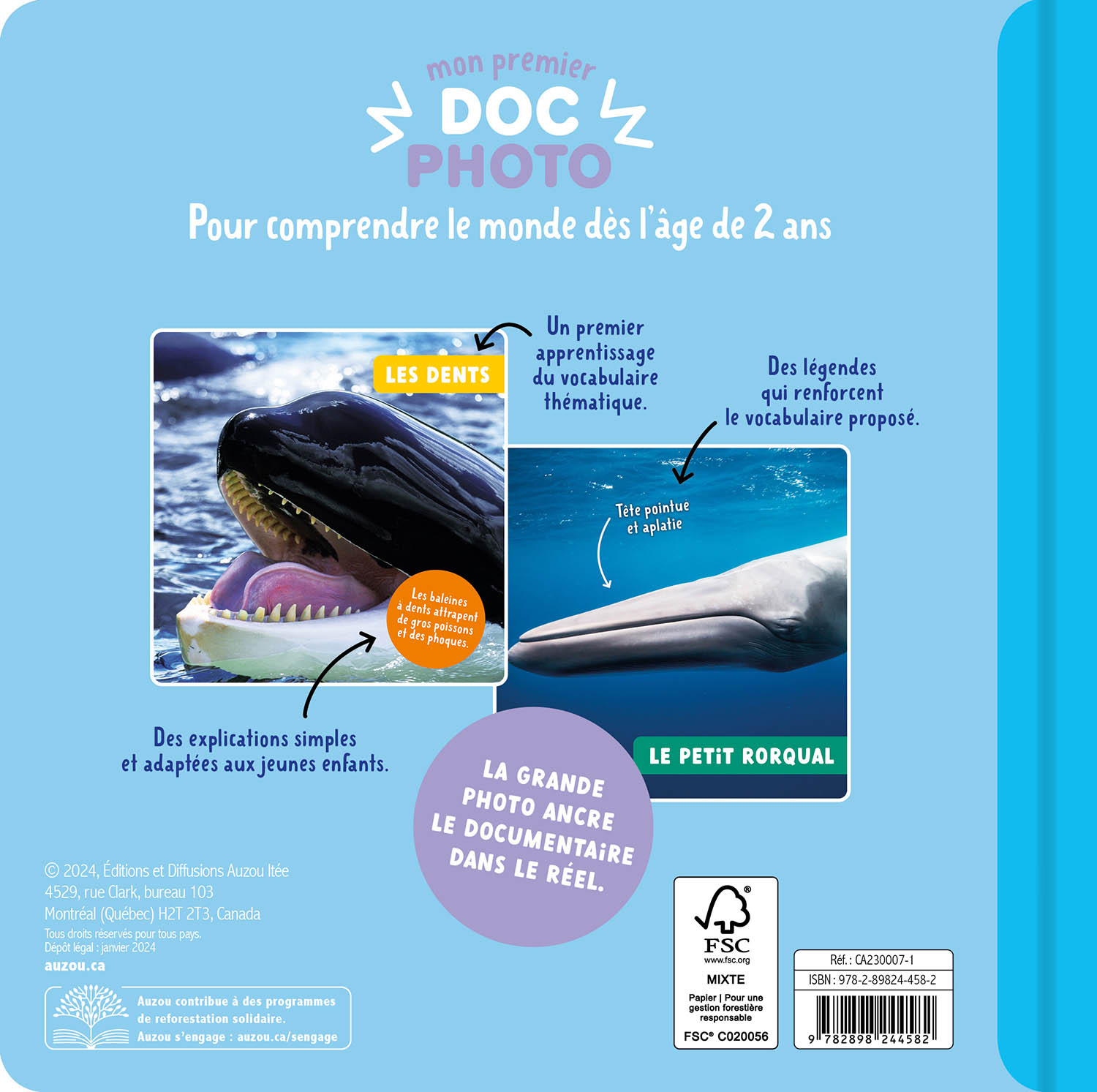 Mon Premier Doc Photo - Les Baleines Et Autres Cétacés