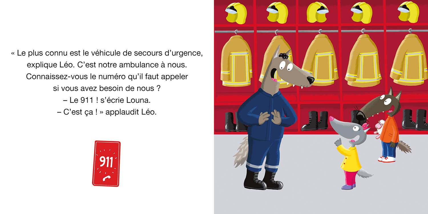 P'tit Loup Veut Devenir Pompier P'tit Loup Veut Devenir Pompier