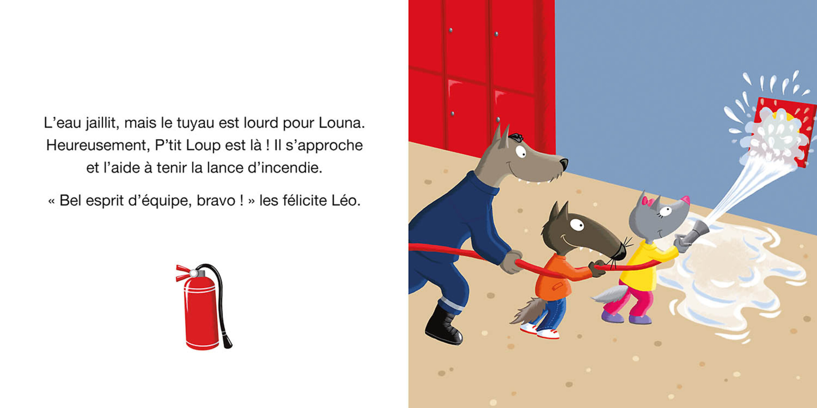 P'tit Loup Veut Devenir Pompier P'tit Loup Veut Devenir Pompier