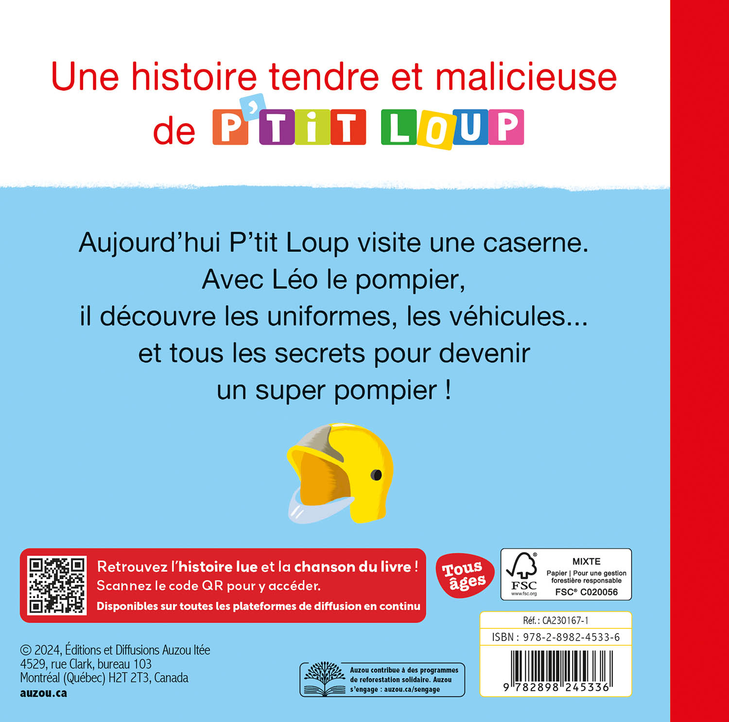 P'tit Loup Veut Devenir Pompier P'tit Loup Veut Devenir Pompier
