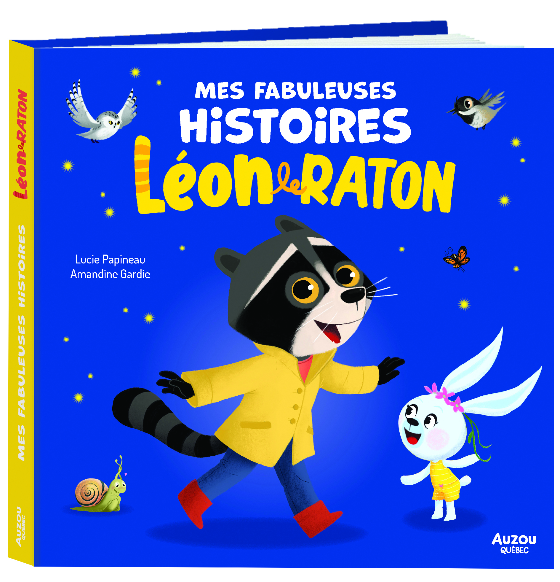 Mon Coffret Peluche - 3 Histoires Léon Le Raton (Librairie)