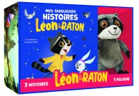 Mon coffret peluche - 3 histoires léon le raton (librairie)